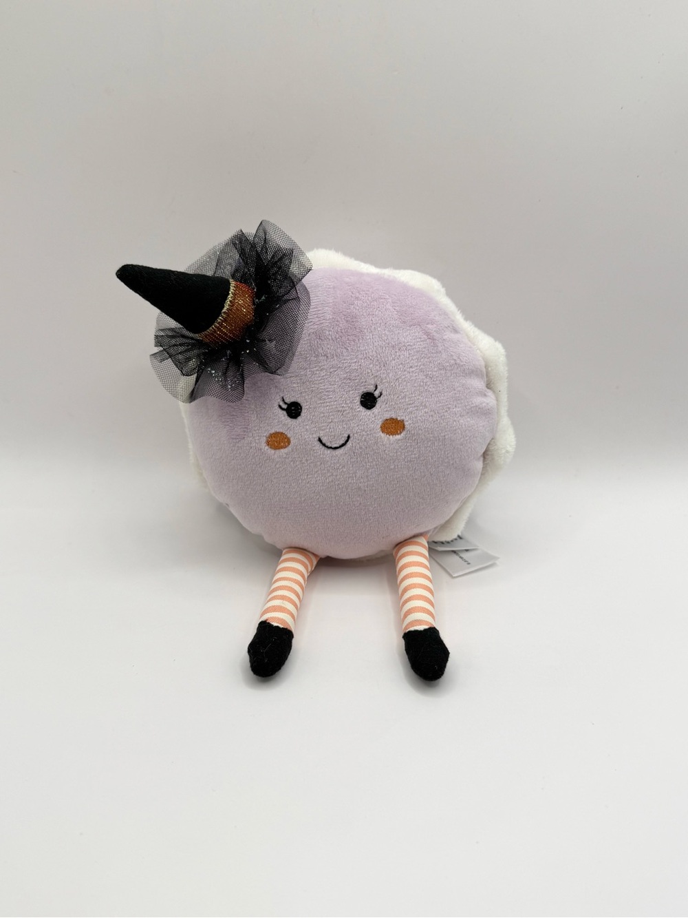 Mon Ami Witchy Macaron Plush Stuffed Figure 6” NWOT Halloween